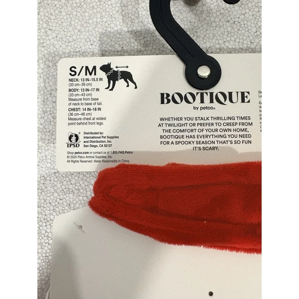 Bootique Butcher Dog Costume Set S/M Apron Bandana Halloween